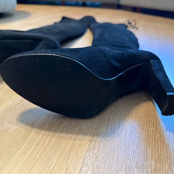 Stuart Weitzman Black Over-the-Knee Boots - Picture 6 of 10